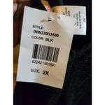 Love Squared  Women's 2x Plus Size V Neck Lace Dress, Black, $59, NWT Photo 6