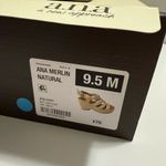 a.n.a A New Approach  Merlin Natural Chunky Heeled Sandal NWT Size 9.5 Photo 7