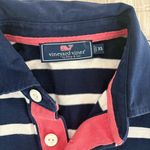 Vineyard Vines Rugby Polo Shirt Navy White Long Sleeve Preppy Women’s XS Photo 2