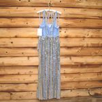 Mac Duggal  93981 Womens HALTER NECK Mirror EMBELLISHED DETAILED BACK GOWN Dress Photo 8