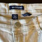 Bandolino Lisbeth Women's Stretch Floral Embroidered Beige Casual Capri 14 Photo 5