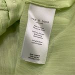 Rag and Bone Bright Green “Libby” Tiered Seam Crinkle Midi Dress Size XS Like New Photo 13