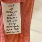 Alya Peach Lace High Low Dress Size Small Photo 8