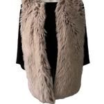 Catherine Malandrino Pink Blush Faux Fur Vest Photo 1