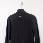 Athleta [] Black Long Sleeve Thumbholes Workout Zip Up Active Jacket Size Small S Photo 3