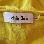 Calvin Klein  Yellow Ruffle Blouse (PS) Photo 5