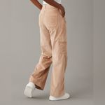 American Eagle outfitters Dreamy Drape Super High-Waisted Baggy Wide-Leg Pant Photo 14