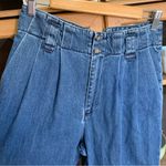 Boyish by Her “The Liam” Paper Bag Denim Relaxed Fit Denim Blue Jeans Size 27 Photo 1
