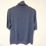 Pendleton  Women’s Size Medium Blue Merino Wool Short Sleeve Cowl Neck NEW Photo 5