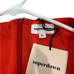 superdown NEW! Revolve  Alondra Cutout Romper in Red XL Photo 5