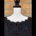 Diane Von Furstenberg 
Black Barbara Lace Cocktail size 14 Photo 3