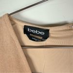 Bebe Faux Suede Catsuit Jumpsuit in Desert Mist Photo 6