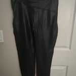 Spanx Faux Leather Moto Quilted Leggings Photo 3