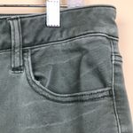 American Eagle  Women’s Super Stretch Olive Green Straight Leg Denim Jeans Photo 4