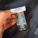 joe's jeans  The Icon Mid Rise Skinny Ankle Pants Black Faux Leather Size 26 Photo 6