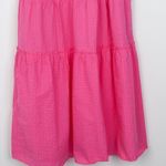 Old Navy Womens Smocked Tiered Midi Dress Size L Stretch Cottagecore Peasant Photo 3