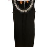 Tory Burch  Black dress with Beaded Neckline Photo 2