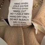 New! Tiger Pattern Open back maxi w/side slit Tan Size L Photo 10