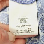 Laura Scott  blue floral open front kimono size lp Photo 6