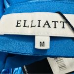 Elliatt  Vibrant Blue Bishop Sleeve Cocktail Dress Photo 4