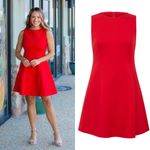 Spanx True Red Fit & Flare Dress Photo 1