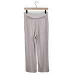 Athleta Seasoft Pants Size Medium Abalone Grey High Rise Straight Leg Yoga Photo 3