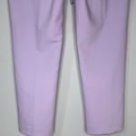 Loft Marisa Slim Tie Waist Ankle Pant Dress Pants Lavender Size 12 Photo 8