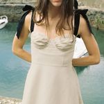 ZARA Ruffled Mini Dress Photo 4