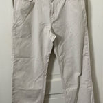 Ralph Lauren Polo Cropped Saturday straight ankle jeans light beige 100% Cotton Photo 0