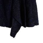 Hill House Blair Wool Navy Metallic Tweed Pleated Mini Skirt Size Small Photo 6
