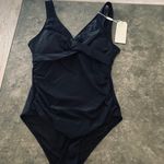 Heytalala Women's One Piece Swimsuit Ruched Tummy Control Bathing Suits Slimming Push Up V Neck Swimwear Photo 9