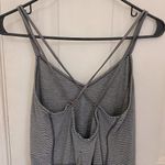 Lululemon Breezy Tank Divided Striped Heather Light & Dark Grey Slate Photo 7