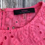 Trina Turk Praise Eyelet Ruffle Sheath Dress Cosmo Pink Photo 9