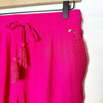 HARLYN Urban Outfitters Size‎ Small Pull On Hot Pink Gauze Pants Photo 1