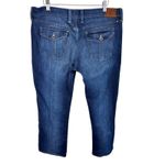 Lucky Brand Janet Sweet N' Straight Crop Medium Wash Jeans Women's Size 14 32 Photo 1