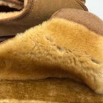 Women’s Faux Fur House Slippers Sz S Brown Photo 5