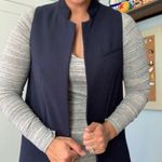 ZARA Navy Vest Photo 1