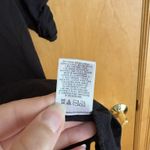 ALC Frank ALC "Kati" Puff-Sleeve Cotton Tee Shirt Black XS Photo 5