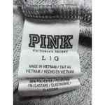 PINK - Victoria's Secret  Gray Tropical Palm Leaf Logo‎ Jogger Sweatpants - Large Photo 1
