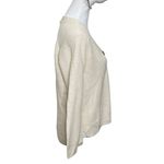 Madewell Lyle Henley Pullover Sweater Merino Wool Blend Cream Women’s XS New Photo 1