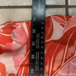 Gianni Bini Orange Multi Floral Dress Lined Size‎ L NWT Tropical Summer Vacation Size L Photo 10