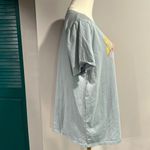 Tres Bien NWOT eagle graphic tee in baby blue “wild & free”- approx medium Photo 2