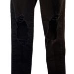 Levi's 721 Distressed Black High Rise Jeans Photo 2