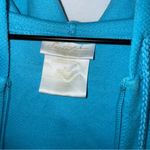 secret treasures Hooded  Palm Tree Imprinted‎ Sleeveless Zip Up Night Dress Photo 4