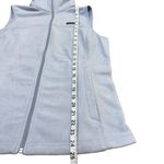 Columbia Sweater Vest Womens Full Zip Pale Blue/Gray Fleece Polyester Medium Photo 4