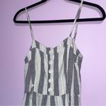 Rails Jumpsuit Womens Size XS Harper Laguna Stripe Linen Wide Leg Contemporary Photo 2