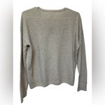 Splendid cream grey marbled boxy long sleeve sweater NWT Photo 1