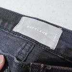 Everlane Women's High Rise Tapered Leg Skinny Jeans Charcoal Dark wash Size 25R Photo 7