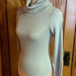 Vintage 70s sexy Gray turtleneck sweater Photo 6