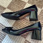 Prada  Mary Jane Heels Size 41 Women’s Buckle Pumps Heel Goodyear Italy Black Photo 4